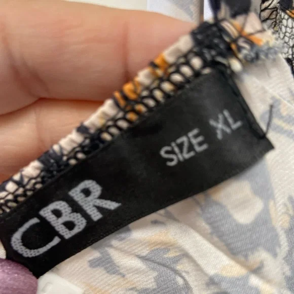 CBR Leopard Print Lace Trim Slip size xl fits like a medium - Picture 7 of 9